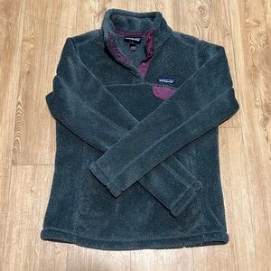 Patagonia Grey 1/4 Pullover Size Small